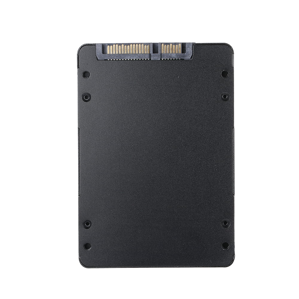Lechnical Black Metal SSD Enclosure M.2 NGFF SSD to 22Pin 2.5 2280 SATA Adapter Card 7mm Height
