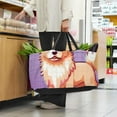 thumbnail image 6 of Pixel Dog Large Capacity Reusable Foldable Oxford Cloth Grocery Bags: Multifunctional Storage and Easter Basket, 6 of 7