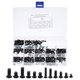 thumbnail image 1 of Kit de Tornillos para Computadora Portátil Uxcell M2 M2.5 M3, 600 Piezas de Tornillos de Cabeza Plana Phillips de Acero Carbono para Reparación DIY de Carcasas de Laptops Universales, Negro, 1 of 7