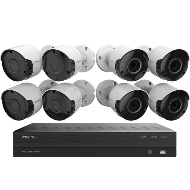 Samsung SDHB74086BF 8 Channel HD DVR Video Security System 8