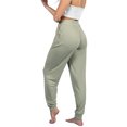 thumbnail image 4 of Doublju Women's Elastic Waist Fashion Jogger Pants (Plus Size Available), 4 of 4