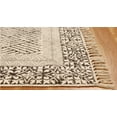 thumbnail image 5 of Casavani Boho Cotton Durries Bedroom Area Kilim,Gray 4x12 Ft, 5 of 6