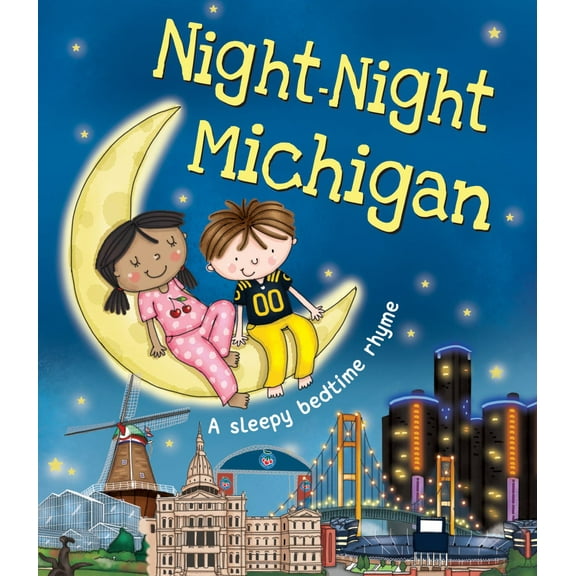 Night-Night Michigan (Board Book)