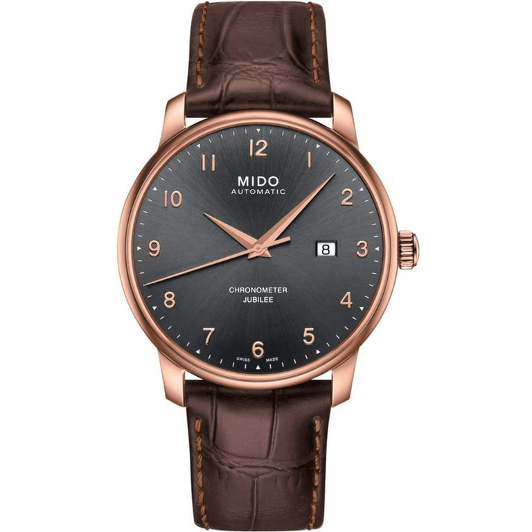 Mido Baroncelli Jubilee Automatic Chronometer Anthracite Dial