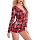 thumbnail image 5 of Txlixc Camisón de Navidad femenino con cuello en V Txlixc moda, 5 of 7