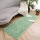 thumbnail image 2 of Alfombra Zedrew para dormitorio y sala de estar, 60 x 120 cm, color verde salvia, 2 of 9