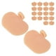 thumbnail image 2 of 10 pares de almohadillas metatarsianas para el antepié SEBS, alivio de presión, separador de dedos antideslizante, herramienta para el cuidado de los pies, Color de piel, 2 of 12