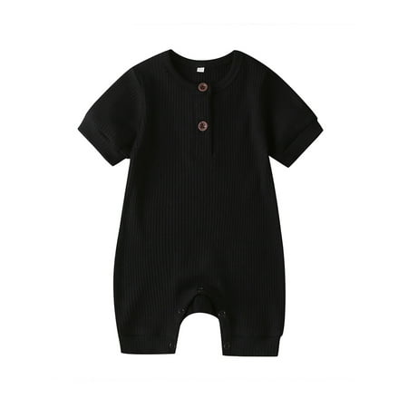 

Farrubbyine8 Newborn Baby Boy Girl Knitted Romper Jumpsuit One-Pieces Clothes
