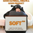 thumbnail image 3 of Wearable Ladybug Plush Pillow - Cute Warm Removable Oversized Giant Pillow, Stress Relief Sleeping Pillow for Children & Adults, 3 of 7