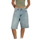thumbnail image 1 of Bermudas vaqueras holgadas Y2k para mujer, de tiro bajo, pierna ancha, hasta la rodilla, de gran tamaño, para verano, 1 of 7