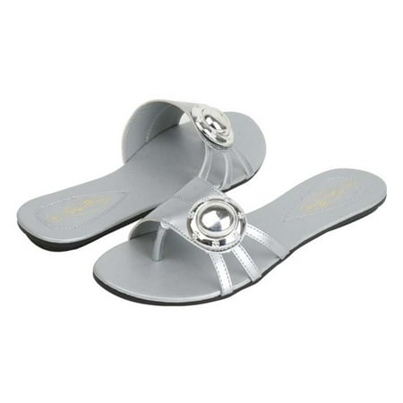 

Starbay Women s Fashion Slide Sandals Circle Metallic Crystal Design Flats flip flop and Open Toe Sandals