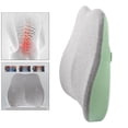 thumbnail image 4 of Langgg Memory Foam Lumbar Back ergonomic backrest computer Support seat ergonomic Cushion Pillow for Office Chair Green, 4 of 9