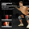 thumbnail image 4 of Special Essentials 2 Pack Knee Braces for Men and Women - Compression Sleeves for Pain Relief, Support for Meniscus Tears, ACL, and Arthritis - Effective for Gym and Weightlifting, 4 of 8