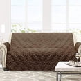 thumbnail image 5 of DriftAway Marley 100% Waterproof Furniture Protector Quilted Loveseat Cover Couch Slipcover Perfect for Kids,Pet,Cat,Dog, Machine Washable - Brown (Loveseat), 5 of 5