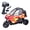 Red, variant on 1/8 RC RC Tricycle 2.4G 3WD High Speed 3-Wheel RC Vehicle with Adjustable LED Lights, RTR Drift Adult Vehicles Collection Model(Black)