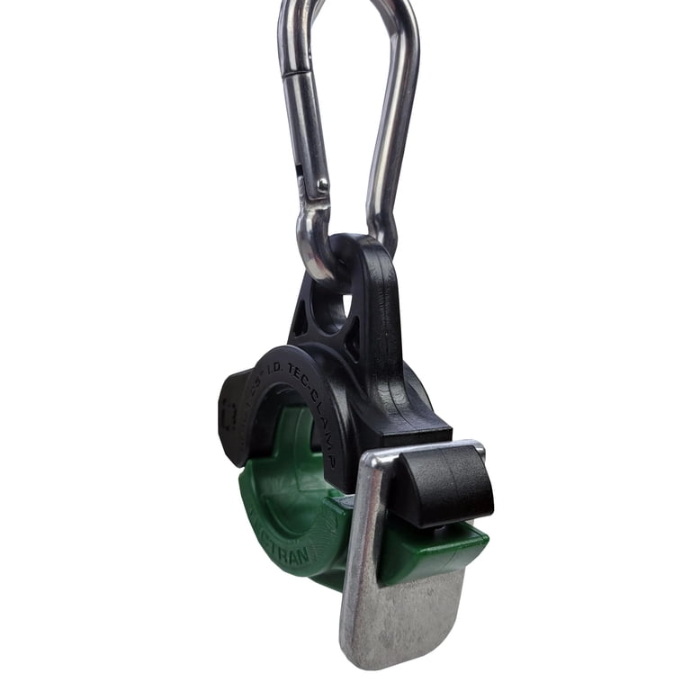 Tectran TEC-CLAMP 2 Hole Clamp (Pack Of 1) - Heavy-Duty Hose & Line Clamp For Automotive Use