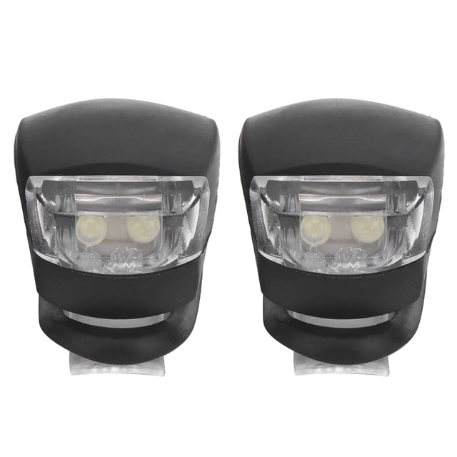 Bike Headlight, Energy Saving High Brightness Bicycle Tail Light Quick Release For Handle Saddles Standpipe For Night Use 2pcs Black