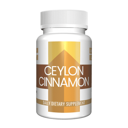 Ceylon Cinnamon Capsule, 300 mg, 100 Capsules (Best Quality Ceylon Cinnamon)