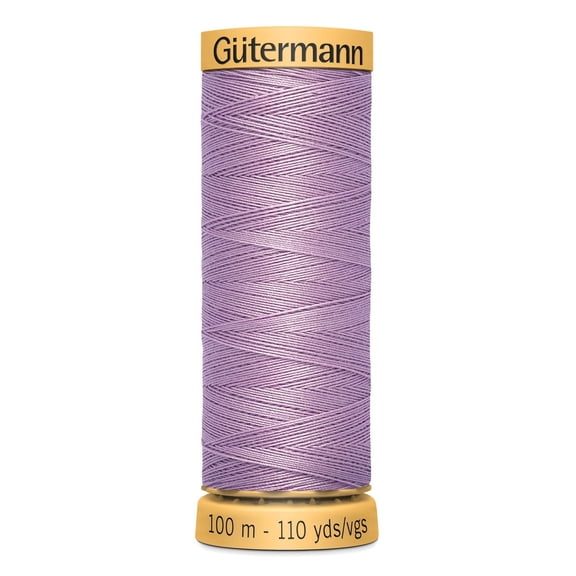 Gutermann Natural Cotton Rose Lilac Thread, 110 Yd.