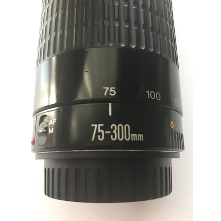 Restored Canon EF 75300mm f/45.6 III Telephoto Zoom Lens for Canon SLR Cameras (Refurbished)