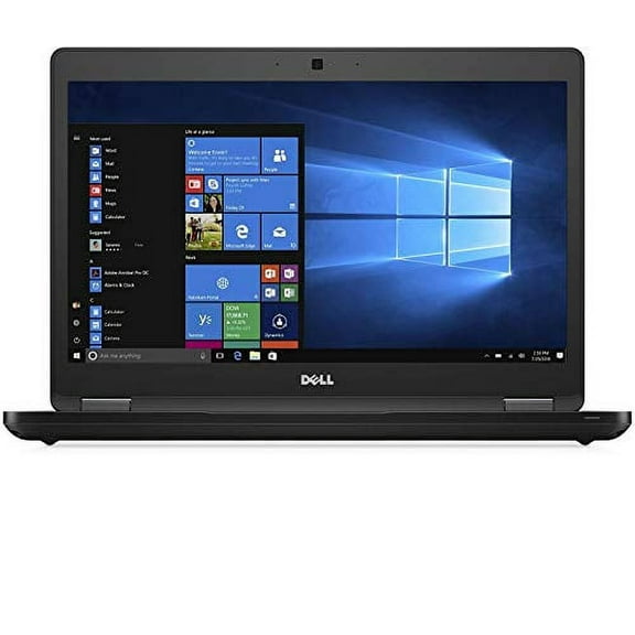 Restored Dell Latitude 5480 Business Laptop, 14 Inch FHD Intel Core 7th Generation i57300U, 16GB DDR4, 256 SSD, Webcam, Bluetooth, Windows 10 Pro (Refurbished)