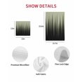 thumbnail image 7 of Sage Green Black Ombre Kitchen Dish Towels for Drying Dishes Set of 2, Modern Abstract Striped Gradient Waffle Weave Microfiber Hand Tea Bathroom Towels Quick Dry & Absorbent Towel 15.7x23.6, 7 of 7