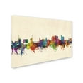 thumbnail image 2 of Trademark Fine Art 'Fayetteville Arkansas Skyline' Canvas Art by Michael Tompsett, 2 of 3