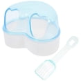 thumbnail image 3 of Optimized Title: Large Transparent Hamster Sand Bath Container with Deepened Design for Enhanced Bathing Experience – Small Pet Bathroom Accessory, 3 of 4