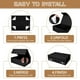 thumbnail image 3 of Cajas de regalo RayOfSun negras con tapas de cierre magnético, 5 unidades, 3 of 9