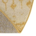 thumbnail image 5 of Unique Loom Tribal Trellis Collection Area Rug - Alami (5' 3" x 8' Oval Ivory and Yellow), 5 of 11