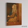 thumbnail image 2 of A Roman Beggar Woman Portrait Degas Vintage Canvas Wall Art 24X32", 2 of 4