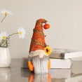 thumbnail image 2 of Festival de la calabaza en miniatura y girasol Figura única muñeca sin rostro Conjuring Encanto Gnome Estilo Figurita para la exhibición del estante y la tienda de escaparate Vibe, 2 of 6