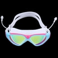 thumbnail image 4 of Gafas de Natación Ajustables Perfecl Protección Antiniebla con Tapón para Oídos Rosado Azul, 4 of 8