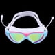 thumbnail image 4 of Gafas de Natación para Adultos Accesorios Deportivo de Playa Buceo Estuche Rosado azul, 4 of 8