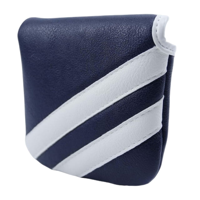 Golf Club Headcover Wrap Sleeve Head Protector Golf Mallet Putter Head Cover Dark Blue