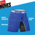 thumbnail image 4 of Hanes Boys Underwear Long-Leg Boxer Briefs, 5-Pack, Moves Anti-Chafing Underwear, Moisture-Wicking, 4 of 5