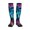 3 Black, variant on Picia Colorful Tropical Leaves Printed Sports Compression Socks - 15-20mmHg Graduated Compression, High-Performance Soft and Breathable Socks for Men and Women