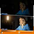 thumbnail image 3 of LED Pocket Light Portable Rechargeable Mini Fill Light for Video Recording Makeup Camera Laptop Selfie Light,B,1 x Selfie Light 1 x USB Cable 1 x Clip,White, 3 of 9