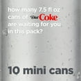 thumbnail image 5 of acdanc  (2 pack) Diet Coke Soda Soft Drink, 7.5 fl oz, 10 Pack, 5 of 10