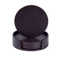 thumbnail image 7 of XIBUFE Leather Coasters Spill Protection for Table Desk Durable and Non Slip Leather Coaster Fit Common Desk Coaster, 7 of 7