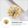 thumbnail image 3 of unbranded 1Ud Corsage Dorado Para De Con Creativo De Simple, 3 of 8