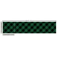 thumbnail image 3 of Ambesonne Buffalo Check Fabric by the Yard Upholstery, Christmas Checkered, 10 Yards, Forest Green and Dark Grey, 3 of 5