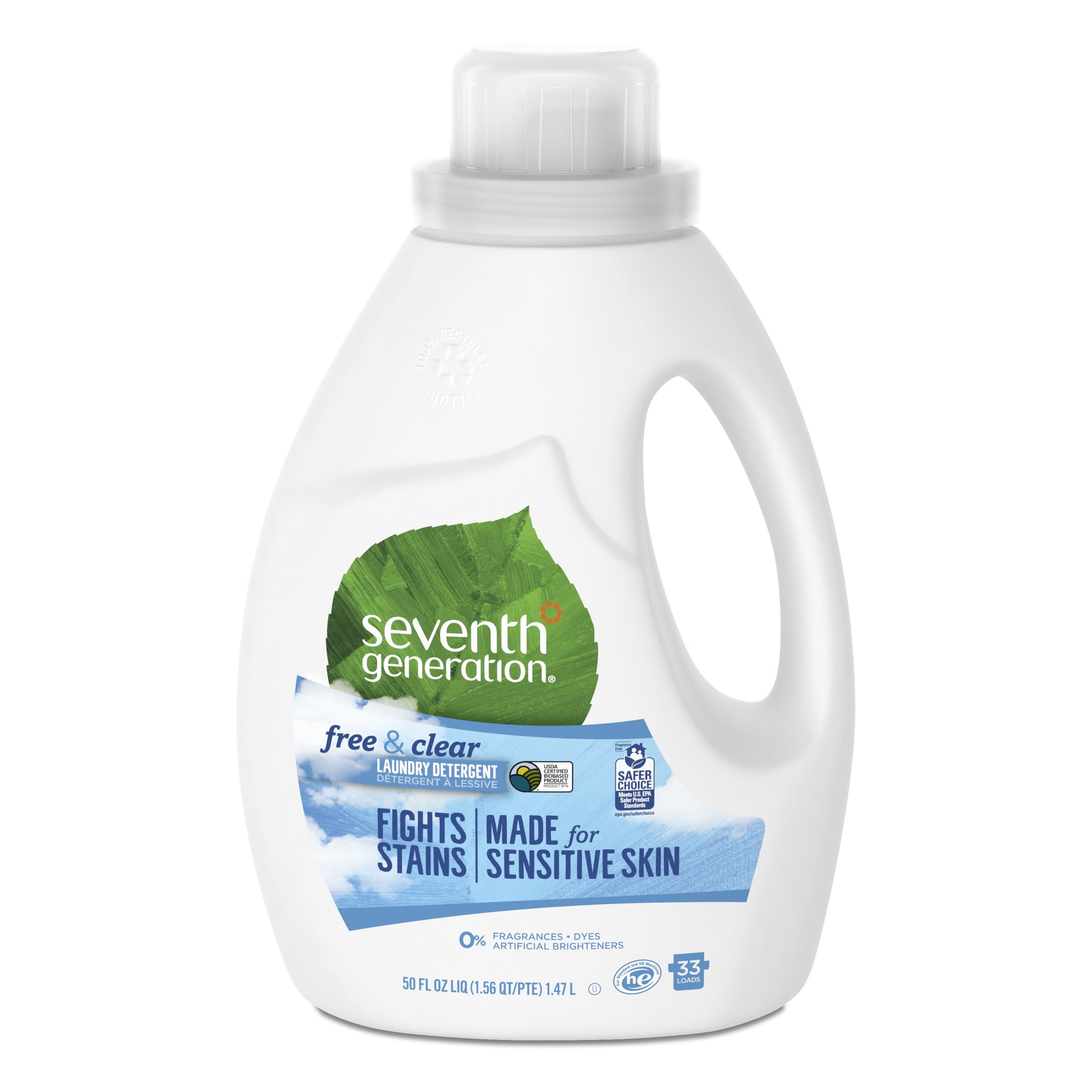 Seventh Generation Free & Clear Fragrance Free Liquid Laundry Detergent