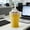 Yellow, variant on Food Grade Silicone Foldable Ice Cup,2 in 1 Portable Ice Ball Maker Tumbler with Straw,Leak Proof Reusable Drinking Cup for Summer Outdoor Travel Picnic