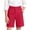 Red, variant on Tqyyweavej Kids, Boys and Girls Uniform Shorts Button Zip Straight Leg Bermuda Shorts Solid Color Dress School Shorts with Pockets 5-16Y