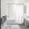 thumbnail image 6 of Utopia Alley HK25GD Rust Resistant Shower Curtain Hooks Rings for Bathroom, Gold - Set of 12, 6 of 10
