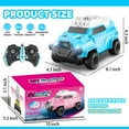 thumbnail image 4 of HNZENBW Remote Control Car with Fans,1: 24 Cute RC Car with DIY Stickers,Unlimited Creativity,Christmas and Birthday Gifts Boy Girl Toys Age 3+, 4 of 8