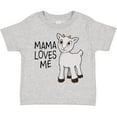 thumbnail image 3 of Inktastic Mama Loves Me Cute Goat Boys or Girls Toddler T-Shirt, 3 of 5