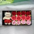 thumbnail image 1 of Regalo de San Valentín, caja de regalo con flores de jabón de rosas creativas, regalo de acompañamiento de flores inmortales, decoración del hogar, regalo de cumpleaños, 1 of 6