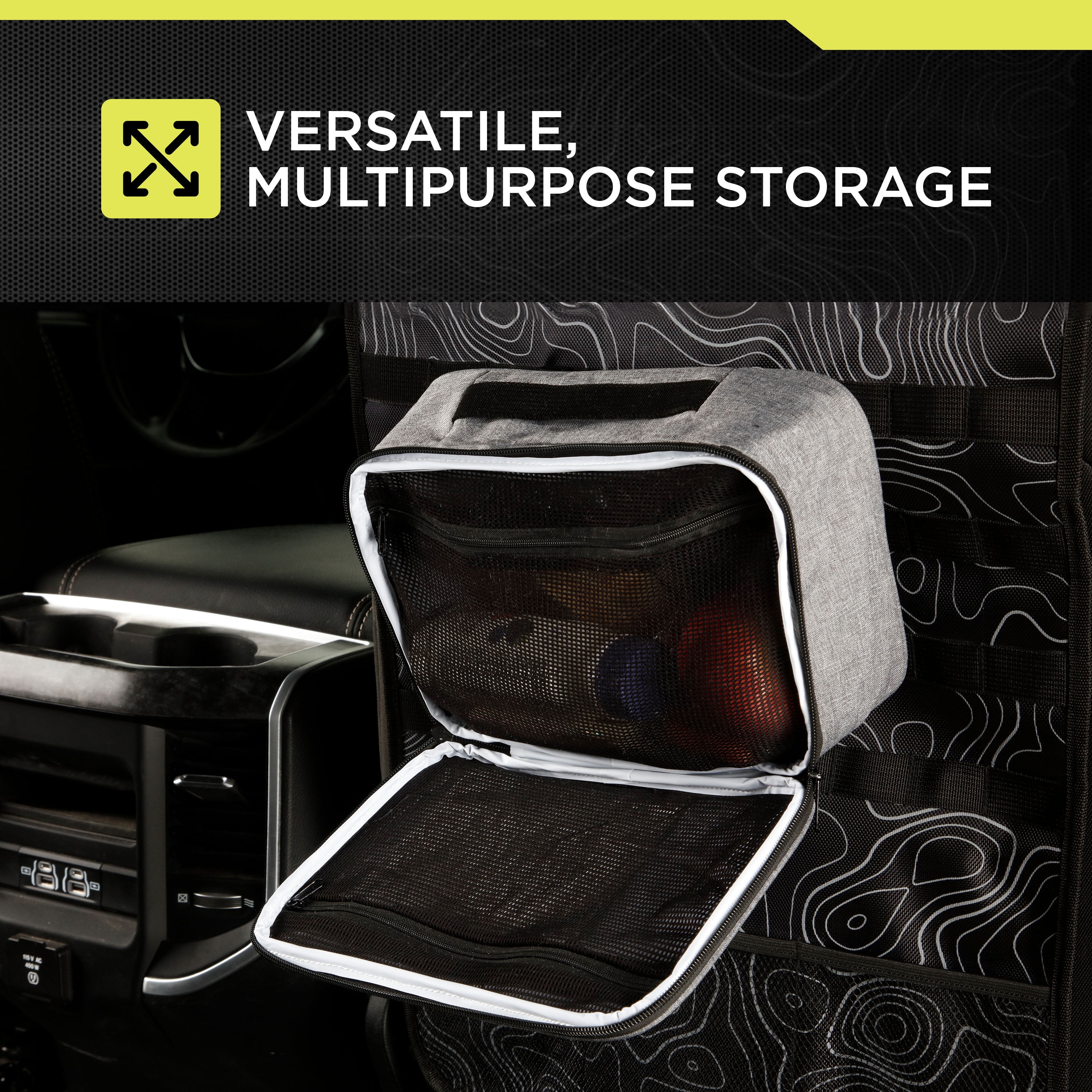 Auto Drive MOLLE Strap Compatible Multipurpose Insulated Storage Case - Universal - AZ534163